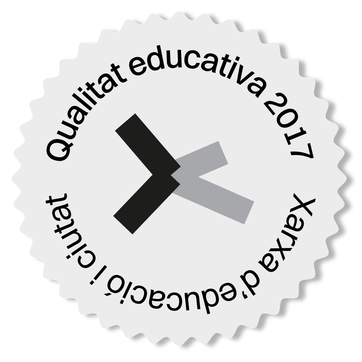 Segell de qualitat educativa Xarxa educació i ciutat
